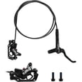 thumbnail image 1 of ZTZ 4-Piston Mountain Bike Hydraulic Brake Set, Front 850mm and Rear 1600mm Hydraulic Disc Brake Kit with PM/is Adapter, Fits for eBike, MTB and BMX (Left Rear), 1 of 8