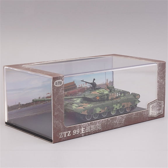 ZTZ 99A Tank Model Retro Elegant Decorative Piece for Military Enthusiasts for Display in Living Rooms, Offices, 1/72 GUYUTING Spare Part