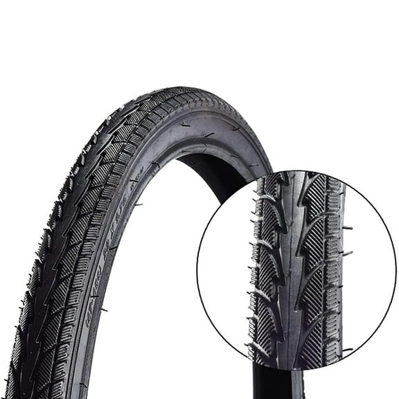 ZTZ Bike Tire - Tubeless Folding Tire for 14/16/18/20/22/24/26 inch Bicycles - 1.75/1.95 inch Width Replacement Tire for Various Bike Styles