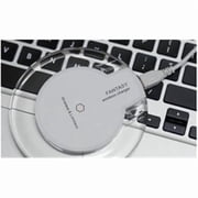 ZTech iPhone & Android Wireless Charging Pad with LED Lights - White