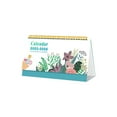 ZToonmas 2025 Floral Theme Biennial Desk Calendar Sketchy Desk Calendar