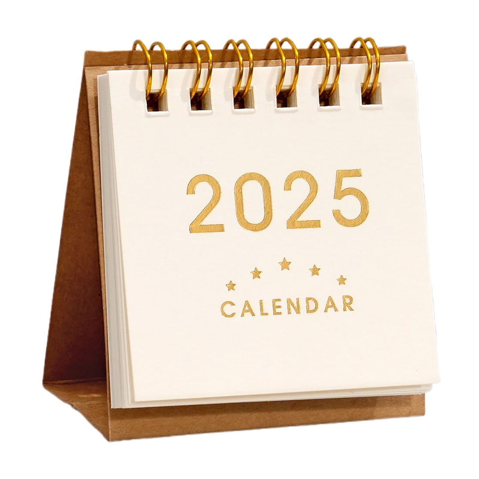 ZToonmas 2025 Mini Desk Calendar Mini Standing Calendar 2025 Flip