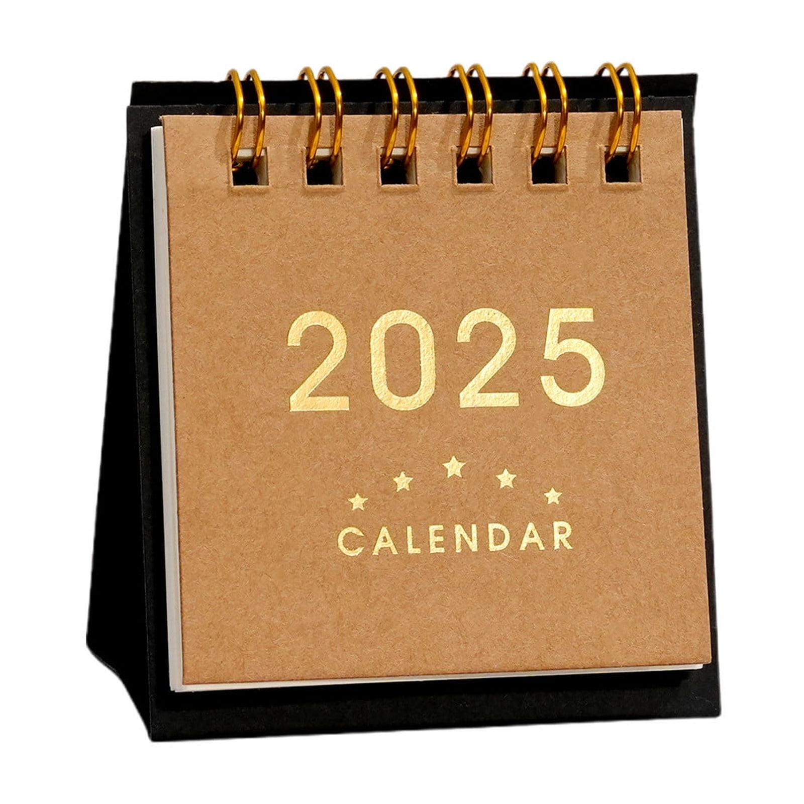ZToonmas 2025 Mini Desk Calendar Mini Standing Calendar 2025 Flip
