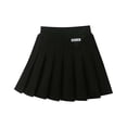 thumbnail image 1 of ZToonmas 4-14 Years Girls' High Waist Pleated Mini Skirt School Uniform Style Skirt with Button Detail for Back to School, 1 of 4
