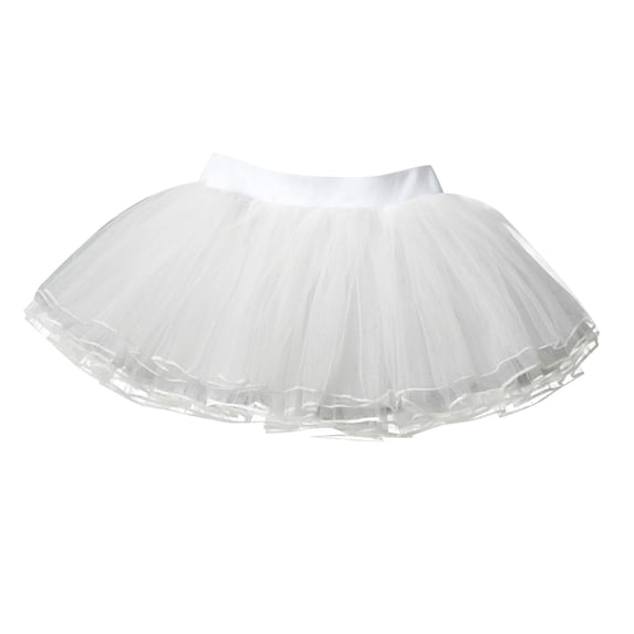 ZToonmas 6-17 Years Girls' Elastic Waist Tutu Skirt Kids' Fluffy Ballet Dance Skirt for Performance and Daily Wear