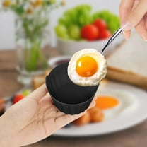 ZToonmas Air Fryer Liners Disposable Fryer Poacher Food Grade Poached Cups Easy Release Round Ramekins For Fryer Muffin Tray Non-stick Heat- Baking Cup