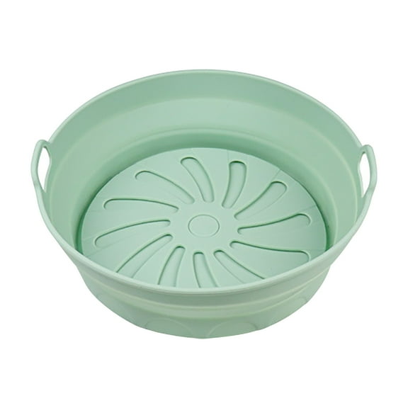 ZToonmas Air Fryer Liners Disposable Fryer Pot Round Liners Reusable Fryer Basket Liners Accessories - Replacement Of Parchment Liners -[8.2inch]