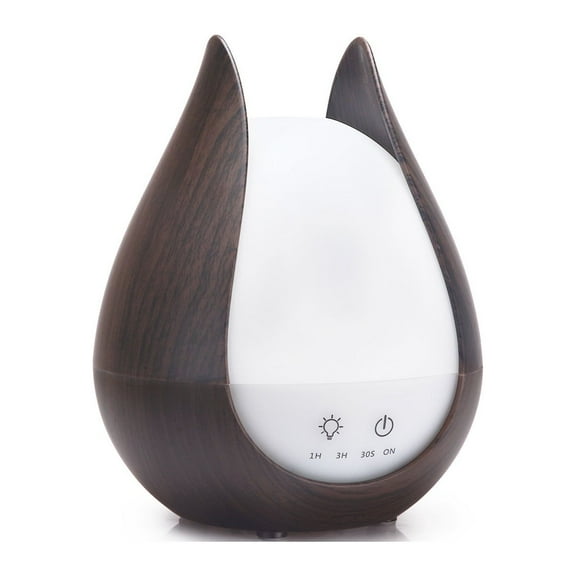 ZToonmas Aroma Diffuser Humidifier for Bedroom Aromatherapy Essential Oil Diffuser Humidifier 300Ml High Mist Output for Large Room Home Waterless 7 Color Led Lights Cool Mist Humidifier Diffuse