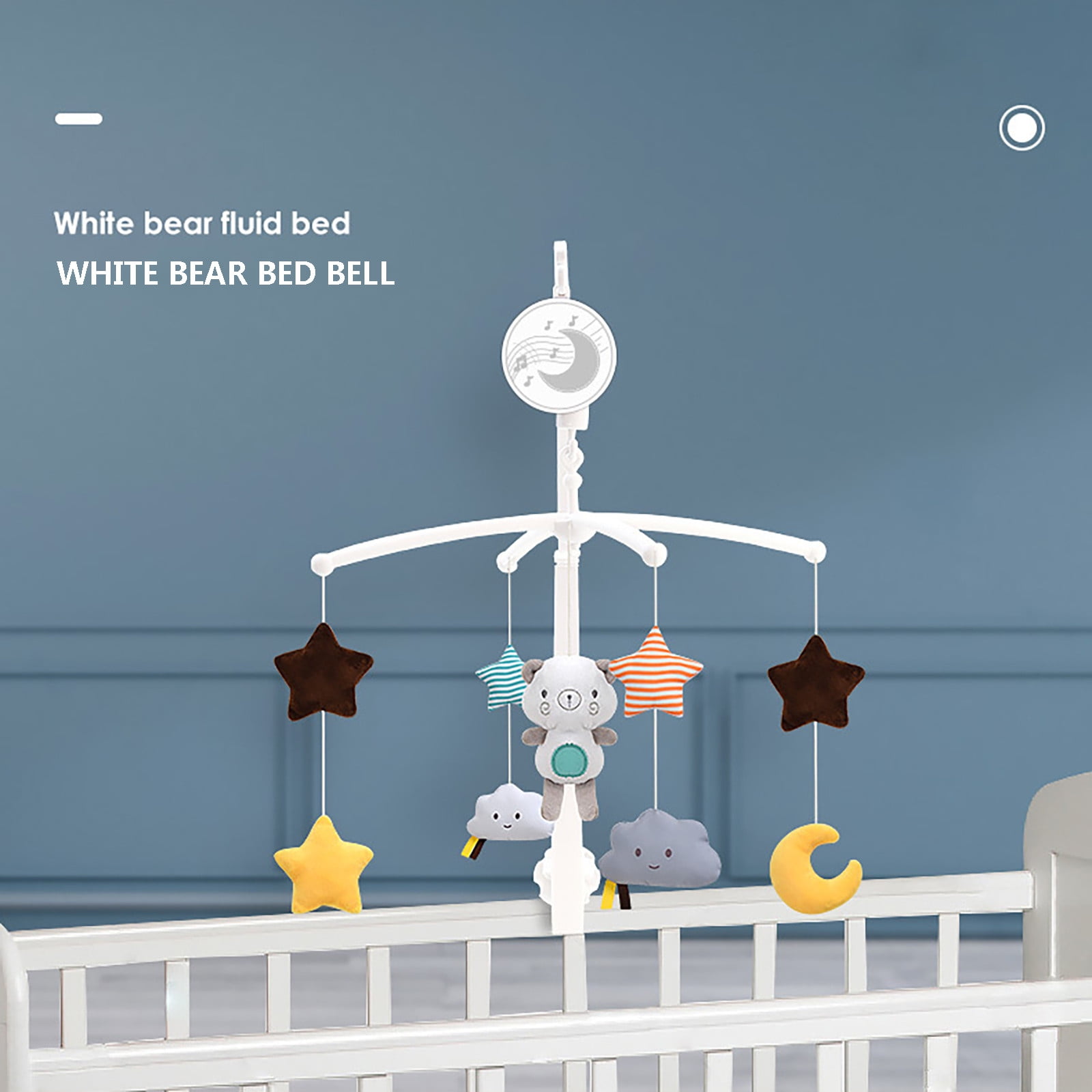 ZToonmas Baby Mobile for Crib Baby Bed Bell Rattle Children 0-1 Year ...
