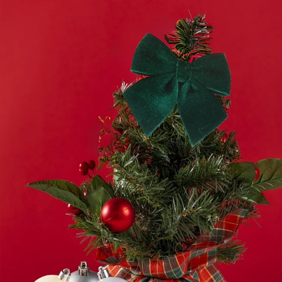 ZToonmas Christmas Decorations Christmas Tree Topper Bow For Christmas Holiday Parties Indoor Outdoor Home Decorations