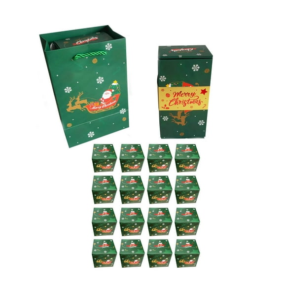 ZToonmas Christmas Surprise Gift Box Set, 2.9" Explosion Folding Bounce Surprise Gift Box, 16Pcs