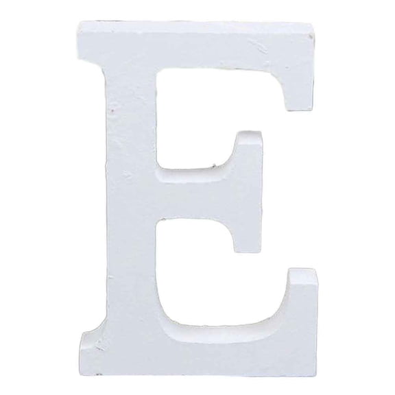 ZToonmas Decoration Wood Wooden Letters White Alphabet Wedding Birthday Party Home Decorations