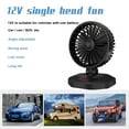 thumbnail image 1 of ZToonmas Fan Car Fan, 2 Speed 12V Circulator - 360 Degree Rotatable Auto Fan for Sedan Suv/Rv/Boat/Auto Vehicles, 1 of 6
