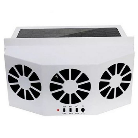 ZToonmas Fan Solar Powered Car Device Car Exhaust Fan Circulation Exhaust Fan Car Ventilation Fan