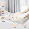 thumbnail image 1 of ZToonmas Foldable Plastic Clear Storage Bins With Lids, Under The Bed Storage Bins, Organizer Bag With Odorless Moistureproof & Waterproofing, 23" x 17" x 5", 1 of 7