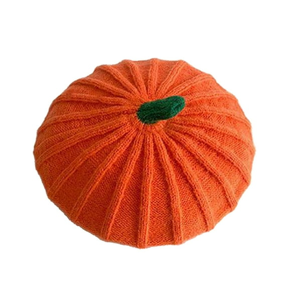 ZToonmas Halloween Costumes, Halloween Pumpkins Hat for Women Men Kid, Cute Pumpkin Beanie for Kids, Ideal for Party"Orange, Orange