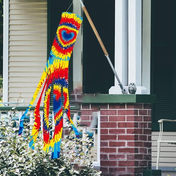 ZToonmas Home DecorHair Dryer Flag Windsock Outdoor Garden Decoration Flag Flag