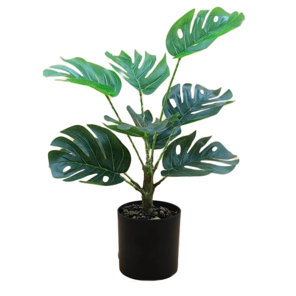 ZToonmas Led Artificial Plant Monstera Tree Night Light Tree Holiday Lights Led Twig Lights Simulation Plant Led Night Light Usb Potted Plant Lights Simulation Plant Potted Plant Lights