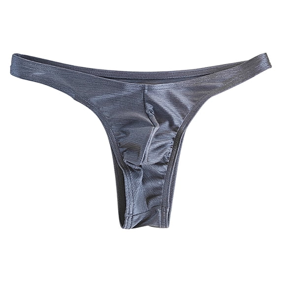 ZToonmas Men's Backless Thong Briefs Comfort Stretch Underwear for Daily Wear