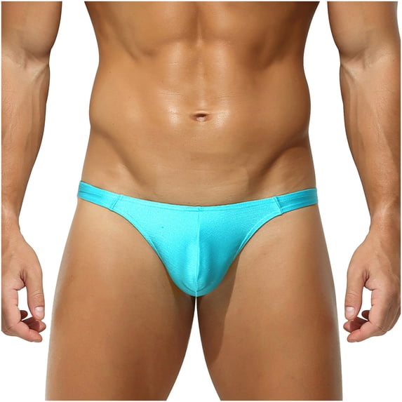 ZToonmas Men's Backless Thong Briefs Comfort Stretch Underwear for Daily Wear