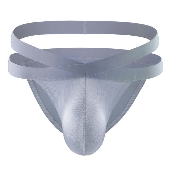 ZToonmas Men's Double Strap Low Rise Jockstrap Breathable Comfort Underwear for Workout Sport