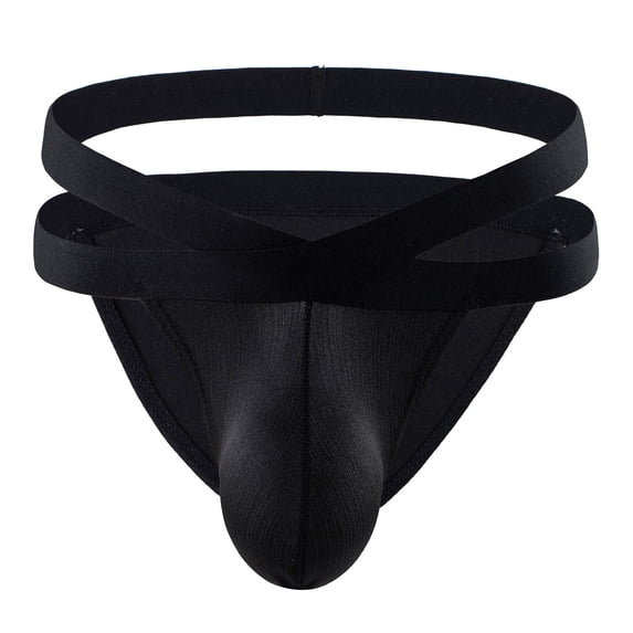 ZToonmas Men's Double Strap Low Rise Jockstrap Breathable Comfort Underwear for Workout Sport