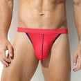 thumbnail image 1 of ZToonmas Men's Low Rise Backless Thong Briefs Comfort Stretch Underwear for Daily Wear, 1 of 2