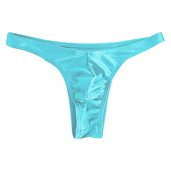 ZToonmas Men's Low Rise Backless Thong Briefs Comfort Stretch Underwear for Daily Wear