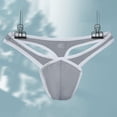 thumbnail image 1 of ZToonmas Men's Low Rise Backless Thong Briefs Comfort Stretch Underwear for Daily Wear, 1 of 2