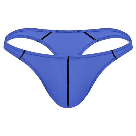 ZToonmas Men's Low Rise Backless Thong Briefs Comfort Stretch Underwear for Daily Wear