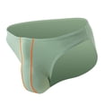 thumbnail image 1 of ZToonmas Men's Low Rise Backless Thong Briefs Comfort Stretch Underwear for Daily Wear, 1 of 2