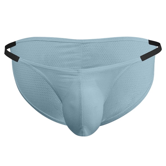 ZToonmas Men's Low Rise Backless Thong Briefs Comfort Stretch Underwear for Daily Wear