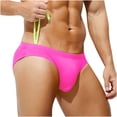 thumbnail image 1 of ZToonmas Men's Low Rise Backless Thong Briefs Comfort Stretch Underwear for Daily and Intimate Wear, 1 of 5