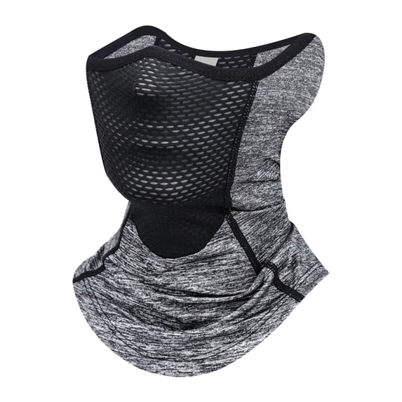 ZToonmas Men's Mesh Breathable Cycling Face Cover Windproof Neck Gaiter Quick Dry Sun Protection Balaclava for Outdoor Sports