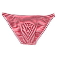 thumbnail image 1 of ZToonmas Men's Striped Print Low Rise Thong Breathable Intimate Underwear for Daily and Summer Wear, 1 of 6
