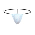 thumbnail image 1 of ZToonmas Men's Thongs Underwear Solid Color Elastic Waist Comfort Underwear for Summer and Daily Wear, 1 of 1