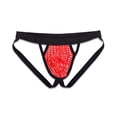 thumbnail image 1 of ZToonmas Men's Thongs Underwear Solid Color Elastic Waist Comfort Underwear for Summer and Daily Wear, 1 of 3