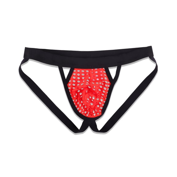 ZToonmas Men's Thongs Underwear Solid Color Elastic Waist Comfort Underwear for Summer and Daily Wear