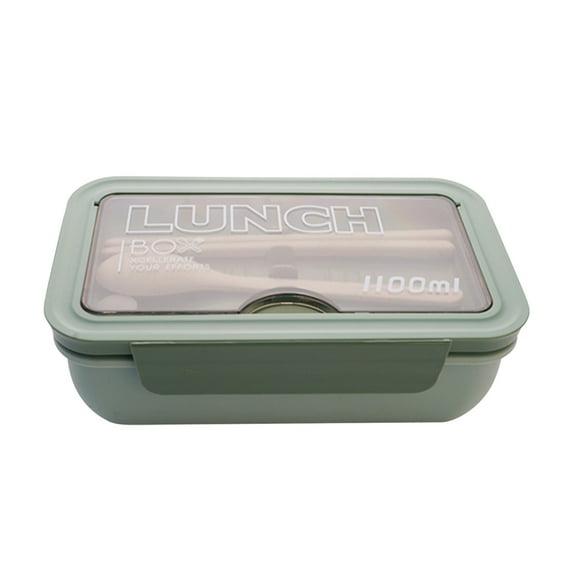 ZToonmas Partition Lunch Box Plastic Bento Compartment Sealed Portable Lunch Box And Microwave Lunch Box