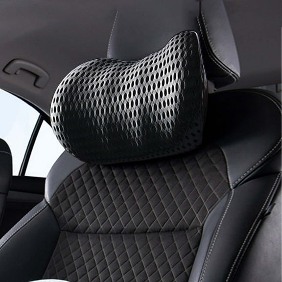 ZToonmas Pillows Foam Car Neck Pillow Protective Lumbar Back Support Breathable Car Headrest Cushion Relieve Stress Car Seat Pillow