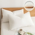 thumbnail image 1 of ZToonmas Pillows Good Elasticity Detachable White Down Filled Hotel Pillow Core, 1 of 6