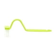 ZToonmas Plastic Curved Toilet Brush, 8" Length, Cleaning Toilet Corner