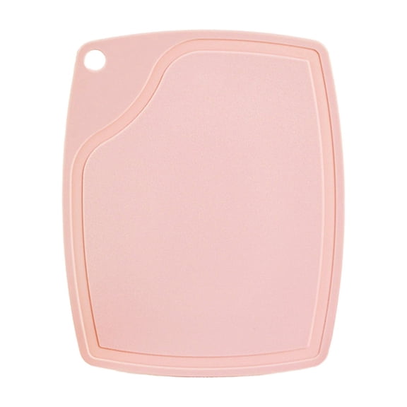 ZToonmas Plastic Cutting Boards for Kitchen Blush Non-Slip Grip Cutting Board Dishwasher Safe Extra Large Cutting Board for Meat With Juices Groove