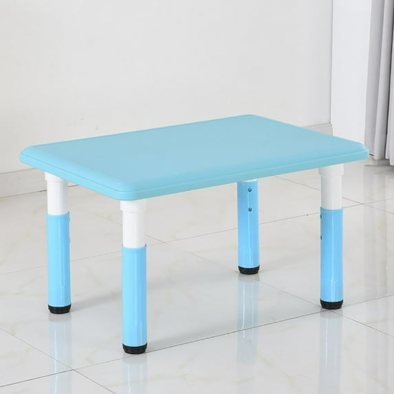 ZToonmas School Supplies Children'S Combined Study Table Plastic Work Table Can Be Raised and Lowered