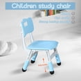 thumbnail image 1 of ZToonmas School Supplies Children'S Combined Study Table Plastic Work Table Can Be Raised and Lowered, 1 of 5