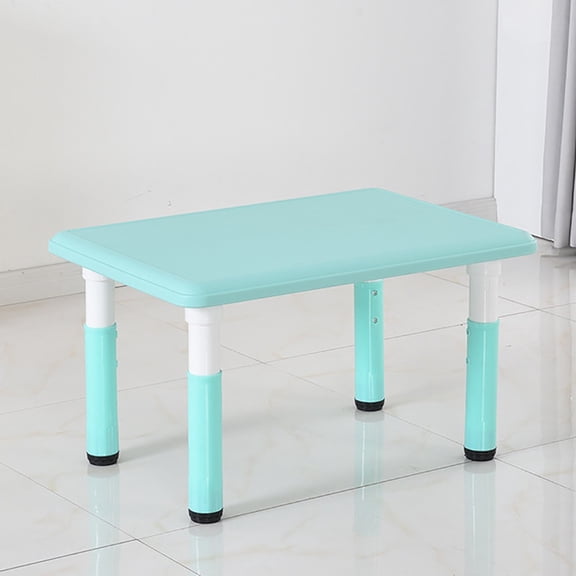 ZToonmas School Supplies Children'S Combined Study Table Plastic Work Table Can Be Raised and Lowered