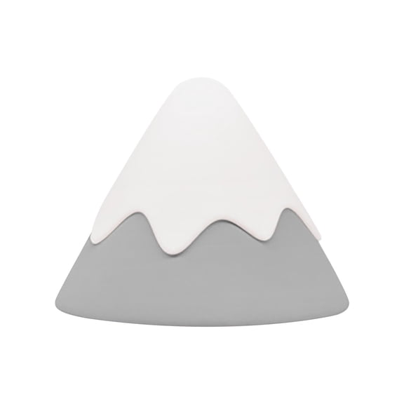 ZToonmas Snow Mountain Sensor Night Lamp Sound Control Small Table Lamp Usb Charging Of Led Mountain Voice Control Night Light
