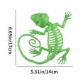 thumbnail image 1 of ZToonmas Spooky Halloween Luminous Skeleton Lizard, Glow in The Dark, Window Sill Ornaments, Ideal for Halloween Party Outdoor Decor, 1 of 6