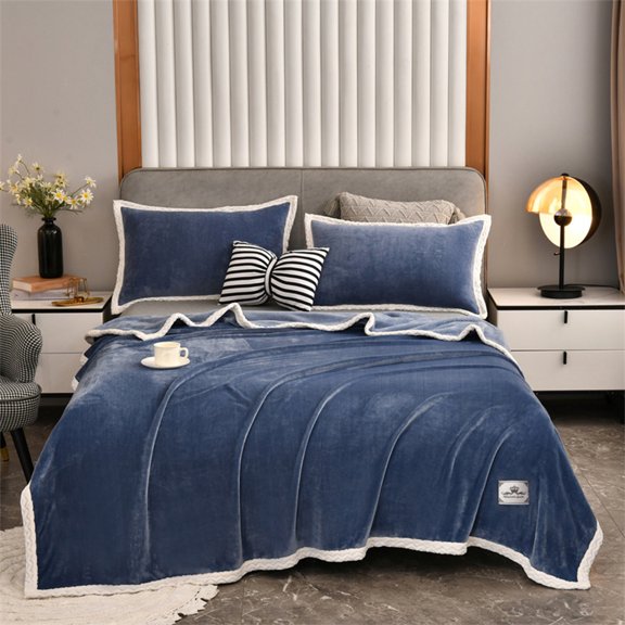 ZToonmas Throw Blankets Soft Fuzzy Warm, Fuzzy Throw Blankets Couch Fleece, Throw Blankets Bed Cozy Machine Washable Plush Thick Comfy Checkered Furry Sofa