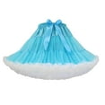 thumbnail image 1 of ZToonmas Women's High Waist Tutu Skirt Color Block Fluffy Layered Tulle Skirt Sweet Princess Style A-Line Mini Skirt, 1 of 3